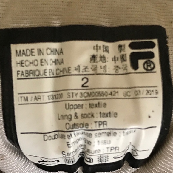 Kids FILA SNEAKERS - Picture 6 of 7